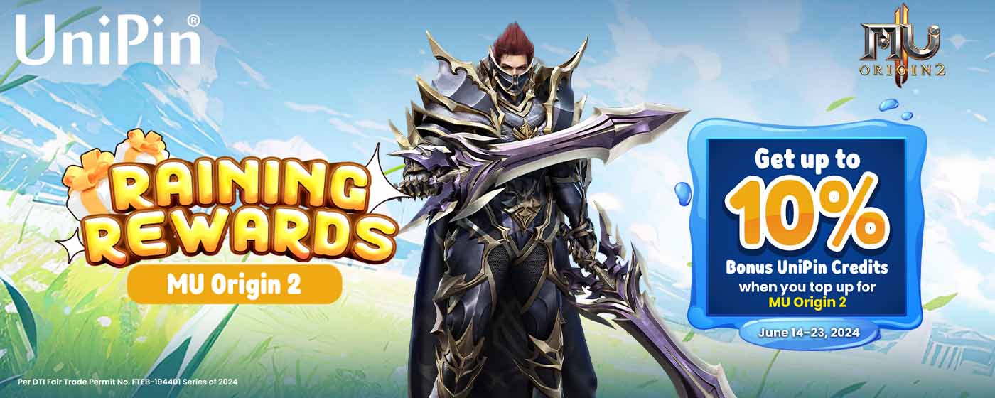 Raining Rewards: MU Origin 2 (PH)